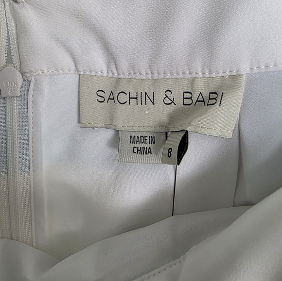 Sachi + Babi Leighton Skirt Lexi Top Set Sailorstripe Blue White New With Tags - Picture 8 of 10